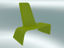Poltrona LAND lounge chair (1100-00, giallo verde)