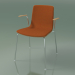 3D modeli Sandalye 3935 (4 metal ayak, ön kaplama, kolçaklı, meşe) - önizleme