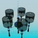 3d model Strict chandelier - preview