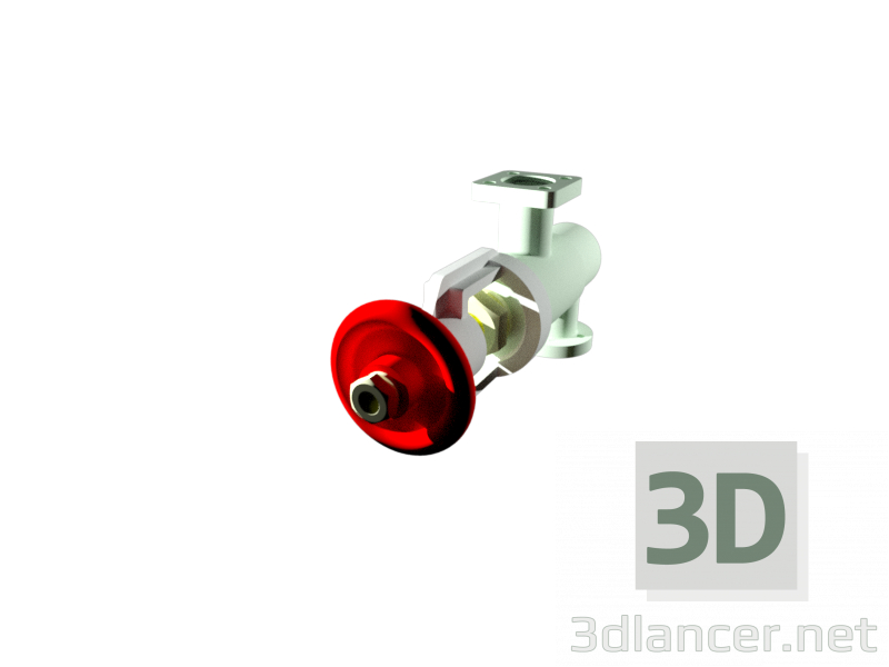 modèle 3D Vanne MCh62 - preview