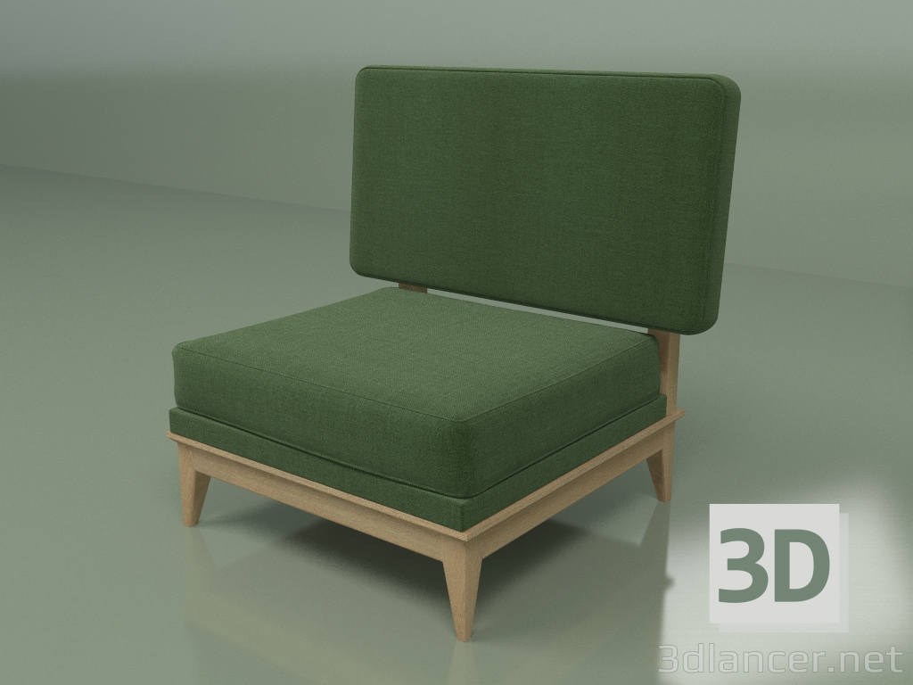 modello 3D Poltrona Amour Lounge - anteprima