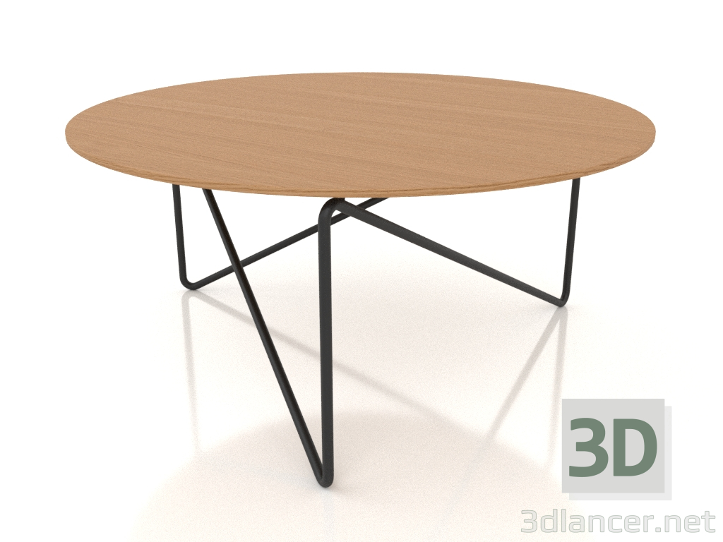 3D Modell Niedriger Tisch 72 (Holz) - Vorschau