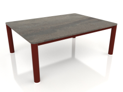 Tavolino 70×94 (Rosso vino, DEKTON Radium)