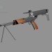 3D modeli saldırı tüfeği - önizleme