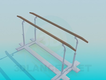 3d model Bars - preview 3d model Bars - preview
