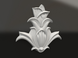 Decorative plaster element DE 002 (136x145)