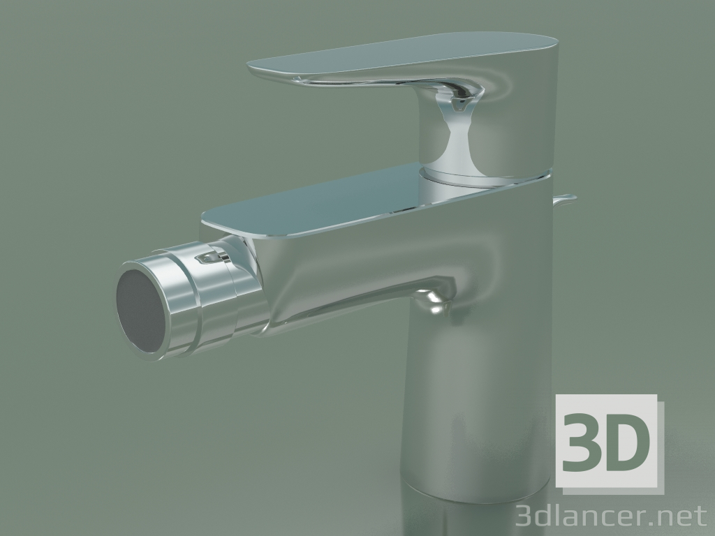 3D modeli Tek kollu taharet musluğu (71720000) - önizleme