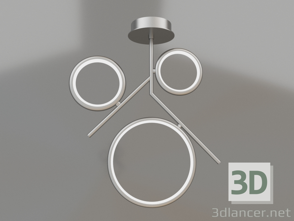 3d model Ceiling chandelier (6591) - preview