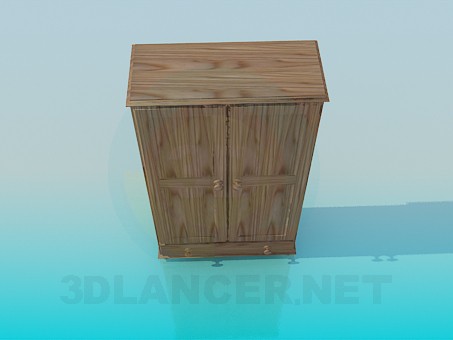 3D modeli Düşük kabine - önizleme