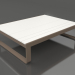 3d модель Кофейный столик 120 (White polyethylene, Bronze) – превью