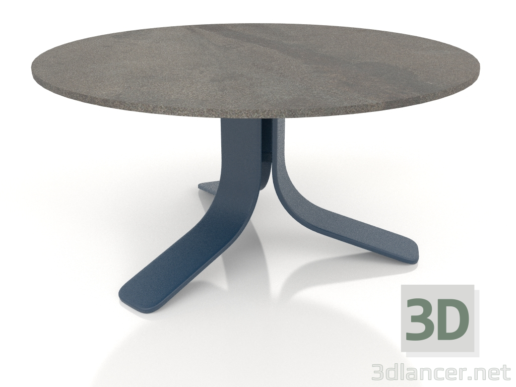 modèle 3D Table basse Ø80 (Gris bleu, DEKTON Radium) - preview