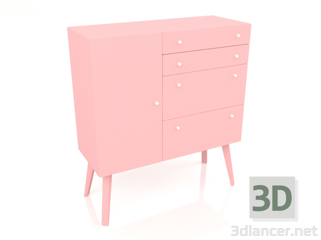 Modelo 3d Cômoda grande Lutreola (opção 4) - preview