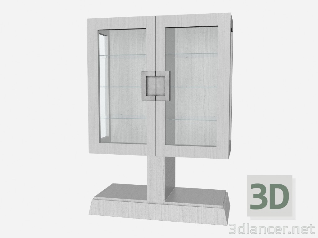 Modelo 3d Showcase no pódio em estilo art deco Fitzgerald - preview