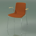 3D Modell Stuhl 3935 (4 Metallbeine, Frontverkleidung, mit Armlehnen, natürliche Birke) - Vorschau