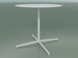 Table ronde 5554 (H 72,5 - Ø 79 cm, Blanc, V12)