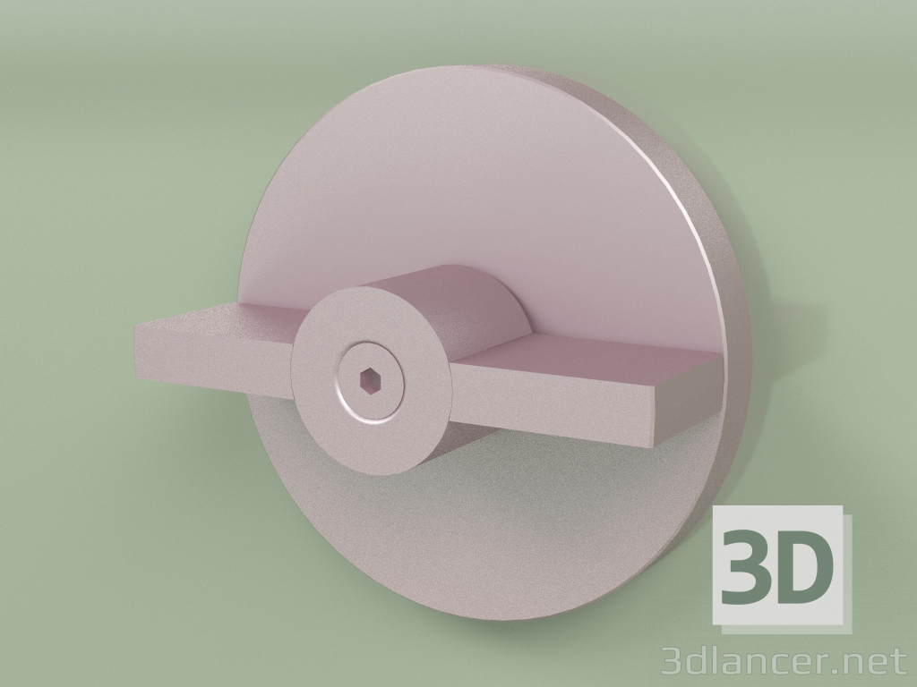 3D modeli Duvara monte hidro-progresif karıştırıcı (19 63, OR) - önizleme