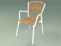 कुर्सी 121 (धातु दूध, सागौन)