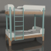 3 डी मॉडल चारपाई बिस्तर ट्यून क्यू (UTTQA1) - पूर्वावलोकन