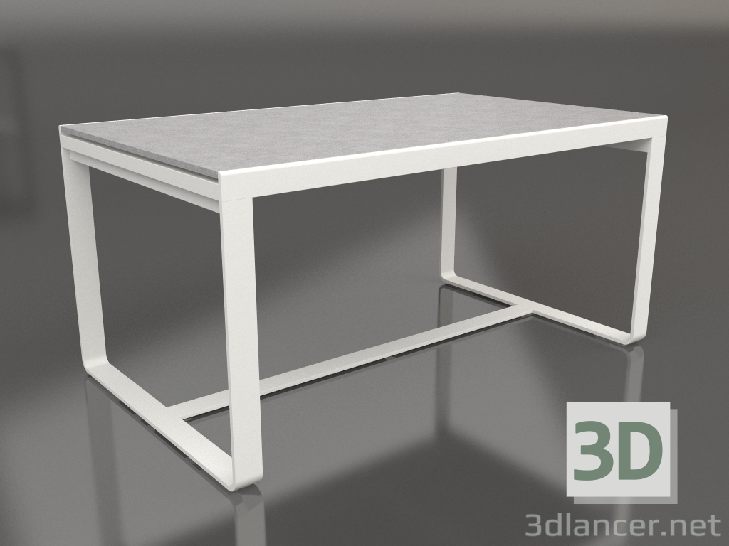 modèle 3D Table à manger 150 (DEKTON Kreta, Gris agate) - preview