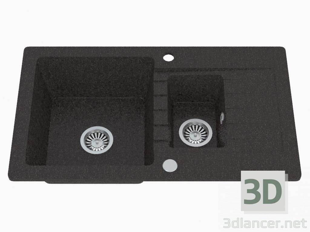 modello 3D Lavatrice Zorba (ZQZ 2513) - anteprima
