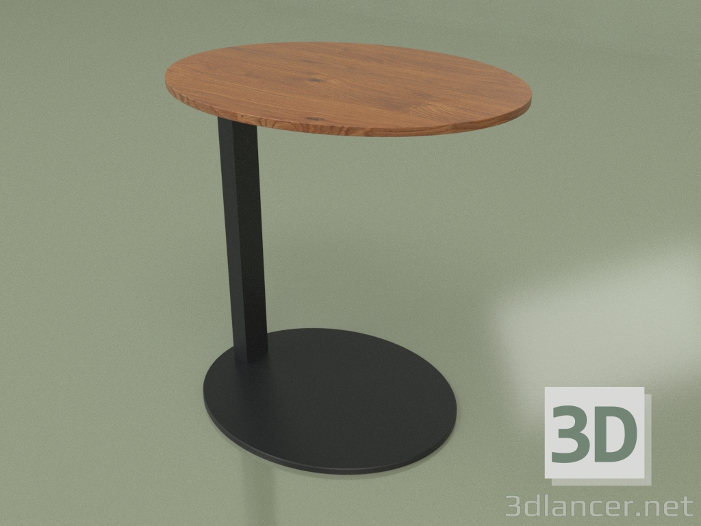 modèle 3D Table d'appoint CN 260 (Noyer) - preview