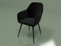 Stuhl Antiba (schwarz)