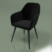 Modelo 3d Cadeira Antiba (preta) - preview
