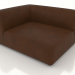 3d model Sofa module corner asymmetrical right (option 2) - preview