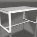 modèle 3D Table à manger 150 (DEKTON Kreta, Blanc) - preview