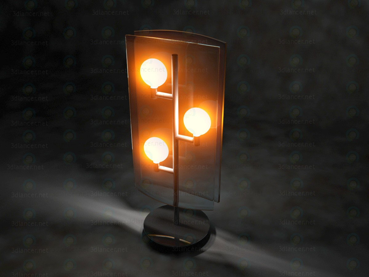 modèle 3D Lampe de table - preview