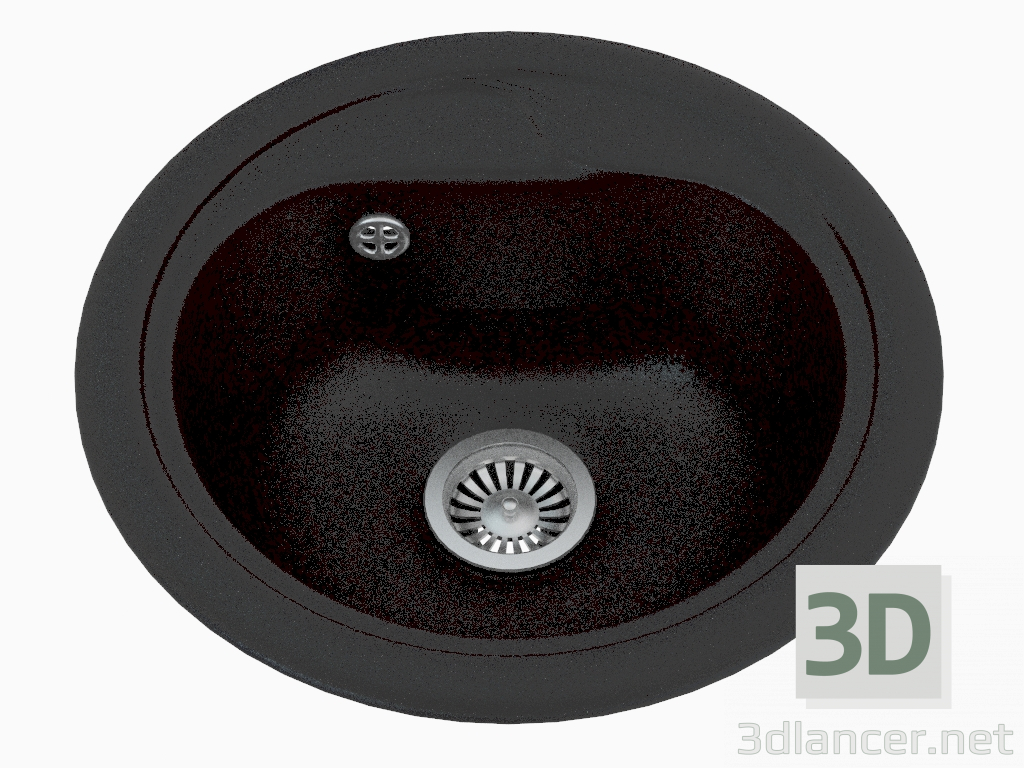 modello 3D Kitchen Sink Fiesta Solis (ZRS 2803) - anteprima