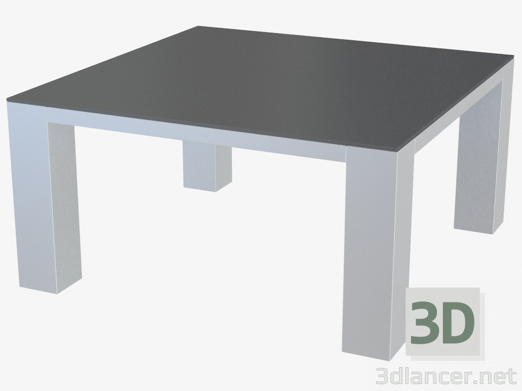 3D modeli Tablo kahve YAŞ sehpa (600x600 H300) - önizleme