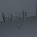 3d модель балкон – превью
