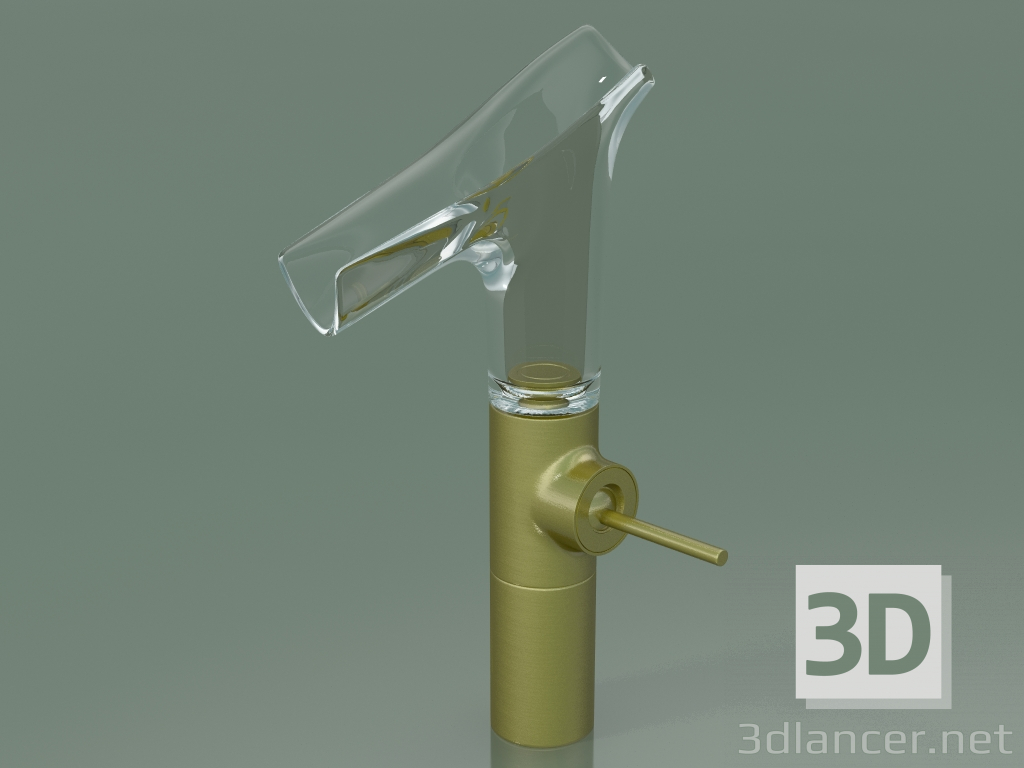 3 डी मॉडल ग्लास स्पाउट के साथ सिंक मिक्सर 220 (12114950) - पूर्वावलोकन