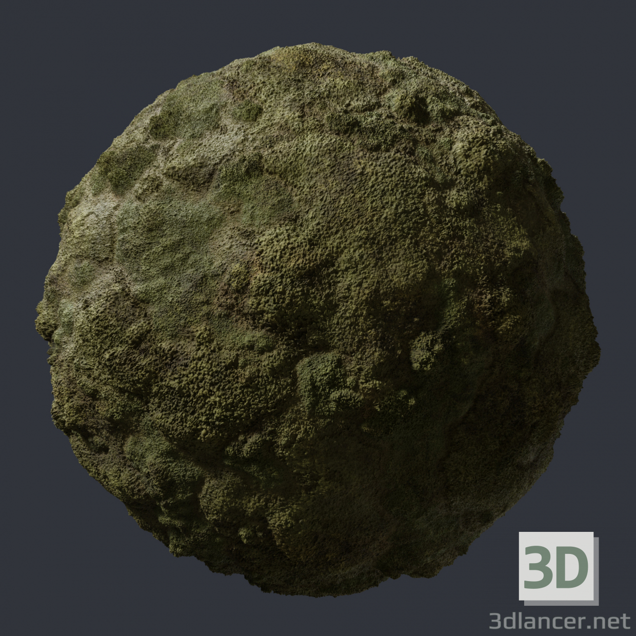 Moss Surface buy texture for 3d max