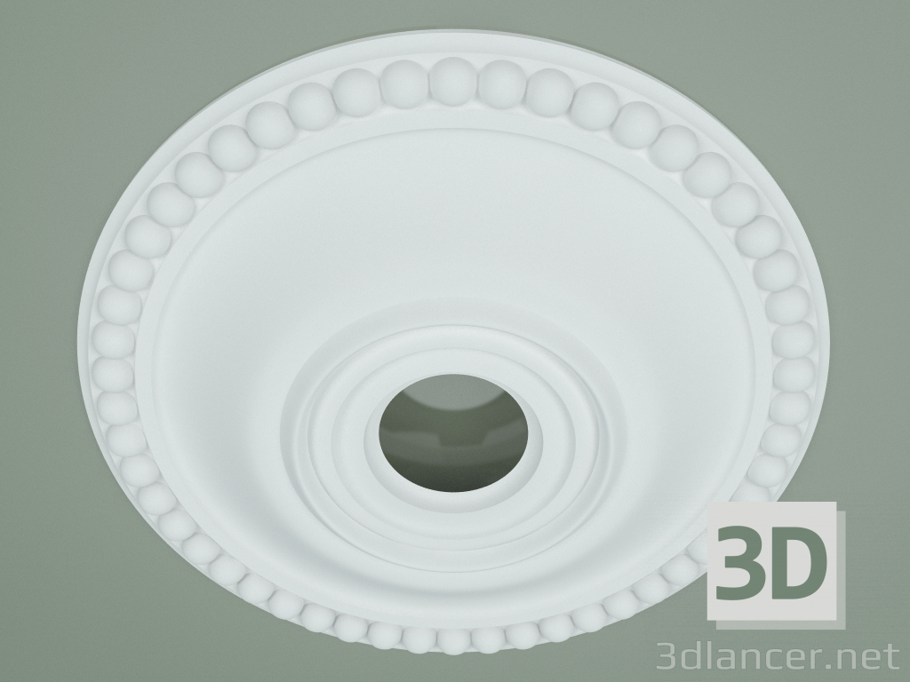 3d model Rosette with ornament RW038 - preview