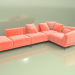 3d model Corner sofa Flow - preview