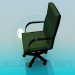 3d модель Офісне пересувне крісло – превью