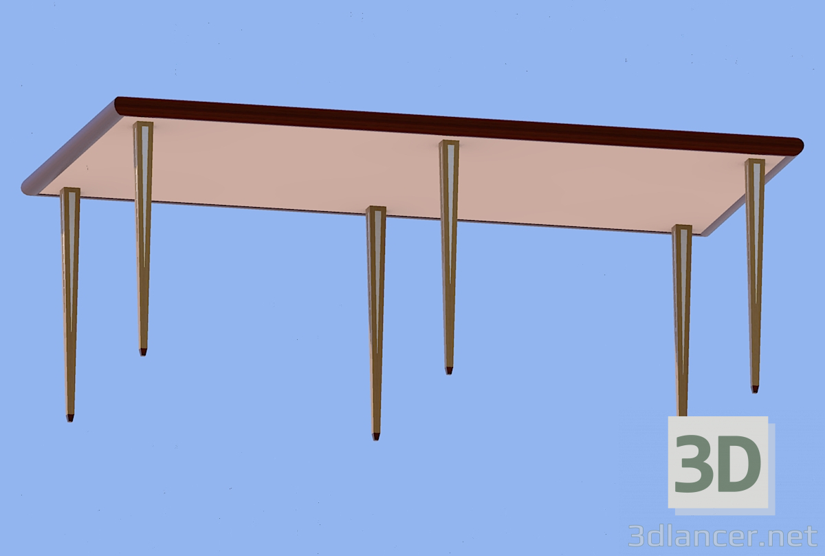 3d model Mesa de comedor - vista previa