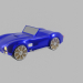 3D modeli Shelby Cobra, araba, otomobil - önizleme