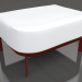 3D modeli Sandalye için puf (Şarap kırmızısı) - önizleme