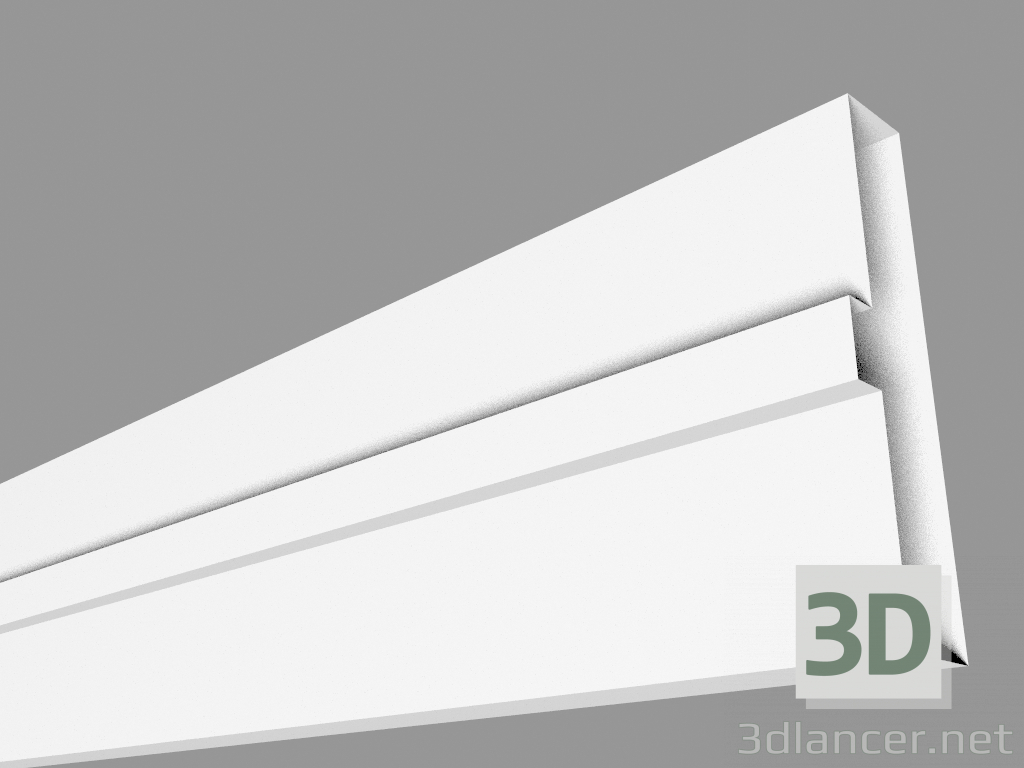 modèle 3D Eaves front (FK27SG) - preview