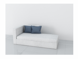 white armchair