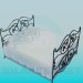 3D Modell Bett - Vorschau