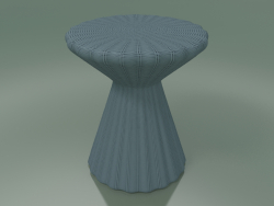 Tavolino, pouf (Bolla 12, blu)