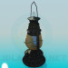 Modelo 3d Lâmpada de querosene - preview