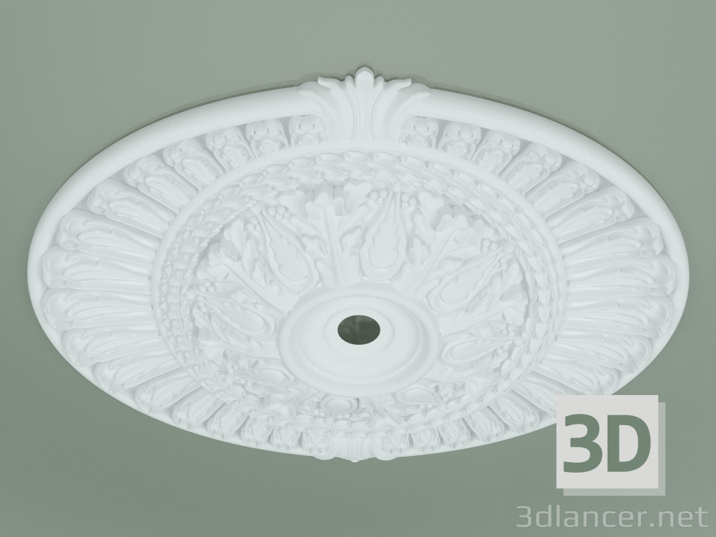 3d model Rosette with ornament RW039 - preview