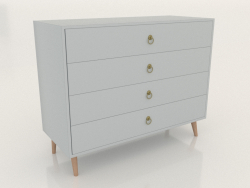 Chest of drawers Polly (white)