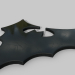 modello 3D sagoma di pipistrello - anteprima