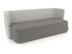 Sofa-bed for 3 people (folded)